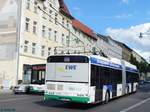 Solaris Trollino 18 der Barnimer Busgesellschaft in Eberswalde.