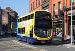 Volvo Stadtbus am 8.4.2017 in Dublin in Irland.