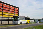 Irisbus von Manfred Schwaiger Reisen aus Niedersterreich in Krems gesehen.