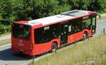 MB Citaro von RVO unterwegs per Buslinie 846 auf dem Weg vom Hintersee ber Schnau nach Berchtesgaden, 07-2022