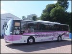 Neoplan Euroliner von Schumacher aus Deutschland im Stadthafen Sassnitz.