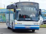 Neoplan Euroliner von Ostseewindreisen (ex Rebus) aus Deutschland in Rostock.