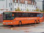 Setra 319 UL der PVM Waren in Neubrandenburg.