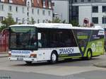 Setra 315 NF von Braasch Reisen aus Deutschland in Neubrandenburg.