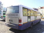 Heckpartie des Bus der ER-Bus PRAGUE s.r.o aus Prag am 17. Februar 2019 im Busbahnhof von Cheb.