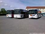 Volvo´s des RPNV aufm Busbahnhof in Bergen am 24.5.13