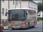 Volvo 8700 der Oppermann Transporte aus Deutschland in Sassnitz.