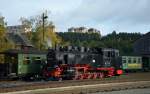 99 1772-5 beim rangieren in Oberwiesenthal am 22.10.2015