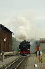 99 1772-5 beim rangieren in Oberwiesenthal am 22.10.2015