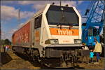 Die Havell�ndische Eisenbahn ist fast ein st�ndiger Gast bei den Festen am Betriebsbahnhof Sch�neweide. So war auch am 15.09.2018 die V 490.1 / 264 004-3 beim 15. Berliner Eisenbahnfest vertreten.