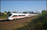 DB Fernverkehr Tz 1174 / 411 074 als Leergarnitur am 13.09.2012 in Berlin Bornholmer Stra�e