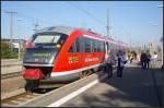 Als Shuttle zum Bw-Gel�nde stand DB 642 174 zur Verf�gung (gesehen Bw-Fest Lutherstadt Wittenberg 10.10.2010)