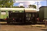 Die kleine K� 4625 stand mit einem Gep�ckwagen w�hrend des 15.