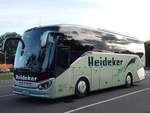 Setra 511 HD von Heideker aus Deutschland in Neubrandenburg.