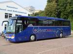 Setra 415 GT-HD von Lochner-Reisen aus Deutschland im Stadthafen Sassnitz.