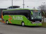 Setra 516 HD von Flixbus/BusArt aus Deutschland in Rostock.