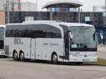 Mercedes Travego von BEX aus Deutschland in Rostock.