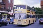 Berlin Frohnau - MAN Doppelstockbus Linie 15 zur Wittenauer Strae  am 6.5.1989 