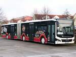 MAN Lion's City EfficientHybrid von Altlandsberg Bus aus Deutschland in Binz.