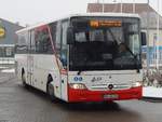 Mercedes Tourismo RH der Uckermärkische Verkehrs GmbH in Prenzlau.