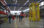 In der Halle 71 werden ausschlie�lich die Z�ge der Baureihe 442 gebaut (Tag der offenen T�r Bombardier Hennigsdorf 18.09.2010)