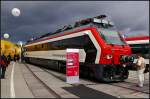 SBB 160 001-5 ist ein Schienenpr�ffahrzeug f�r die Infrastrukturdiagnode (NVR-Nummer 99 85 9160 001-5, INNOTRANS 2010 Berlin 21.09.2010)