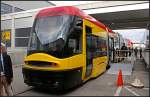 Die f�nfgliedrige 120Na  Swing  vom polnischen Hersteller Pesa f�r Warschau (INNOTRANS 2010 Berlin 21.09.2010)