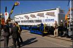 Mehr LKW von der Stra�e auf die Schiene.
