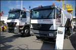 Ein Rillen- und Gleisbettreinigungsfahrzeug auf Basis des Mercedes AXOR f�r Bernmobil Schweiz (INNOTRANS 2010, gesehen Berlin 23.09.2010)