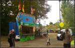 Ein ganz kleines bischen Rummelatmosph�re bei den Bahnaktionstagen des F�rderverein Berlin-Anhaltische Eisenbahn am 15.09.2013 in Lutherstadt Wittenberg