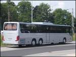 Setra 419 UL der Verkehrsbetrieb Greifswald-Land GmbH in Greifswald.