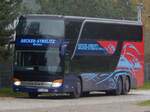 Setra 431 DT von Becker-Strelitz Reisen aus Deutschland in Binz.