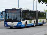 MAN Lion's City der Rostocker Straßenbahn AG in Rostock.