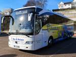 Mercedes Tourismo von SH Bus & Reisen GmbH Schwerin aus Deutschland im Stadthafen Sassnitz.