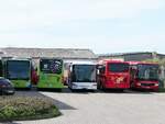 Mercedes Citaro III und Setra 415 NF/H/LE Business von URB aus Deutschland in Ueckermünde.