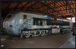 DB 202 003-0 ist eine Versuchsdiesellok f�r die Vorversuche zum ICE (Intercity Experimental) mit Geschwindigkeiten bis zu 250 km/h.