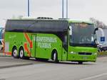 Volvo 9700 von Flixbus/Höner Touristik aus Deutschland in Rostock.