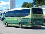 Mercedes Tourino von Wiedenhoff aus Deutschland im Stadthafen Sassnitz.