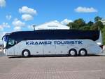 Setra 516 HD von Kramer Touristik aus Deutschland im Stadthafen Sassnitz.