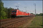 Mit dem Erzpendel fuhren DB Cargo 185 052-8 und 185 164 mit dem Erzpendel am 19.05.2017 planm��ig durch die Berliner Wuhlheide