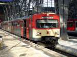 TSB VT2E in den alten Farben der ehemaligen Frankfurt-K�nigsteiner Eisenbahn nach K�nigstein/Ts.