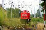 MEG 102 kommt zum Rangierbahnhof um eine Leistung zu �bernehmen.