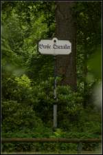  Groe Querallee  - Typisches Orientierungsschild im Groen Tiergarten (Berlin-Tiergarten 29.06.2013)