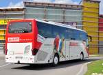 Setra 515 HD von BLAGUSS aus Wien am 30.6.2013 in Krems an der Donau unterwegs.