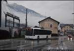 Ein MERCEDES O 530 CITARO (FL) unterwegs auf der Linie 530 beim Bahnhof St.