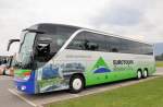 SETRA 417 HDH von EUROTOURS aus sterreich anlsslich der AIRPOWER13 in Zeltweg,28.6.2013.