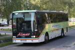 Van Hool Reisebus in Mezkvesd Zsory in Ungarn am 11.10.2014.