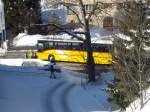 POSTAUTO-Mercedes Integro in Churwalden am 21.2.13