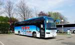 Volvo 9700 von Duss Reisen aus der Schweiz am 19.4.2014 in Krems gesehen.