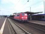 RAILION Logistics 151 068-4 mit leerem Autotransporter (Bebra, 12.06.2007)